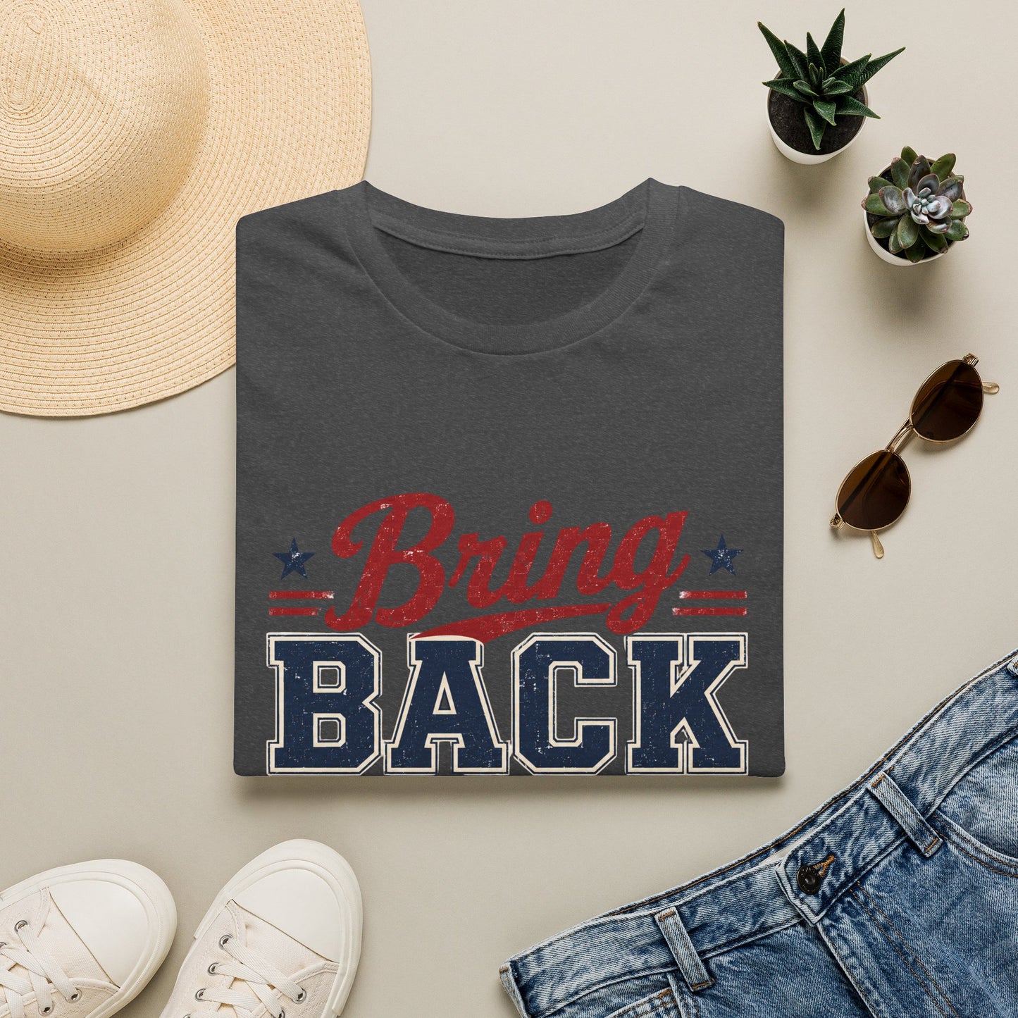 Bring Back The Chief T-Shirt — Vintage Patriotic Sports Tee