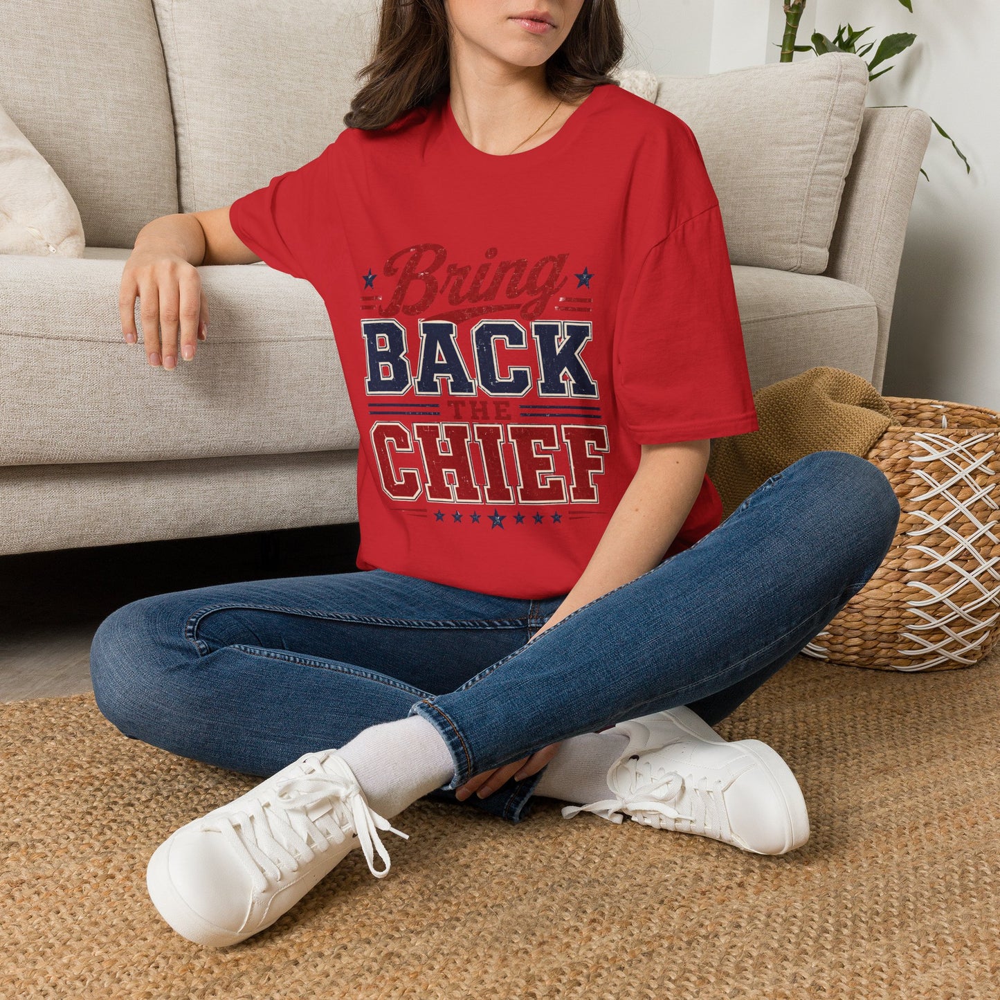 Bring Back The Chief T-Shirt — Vintage Patriotic Sports Tee