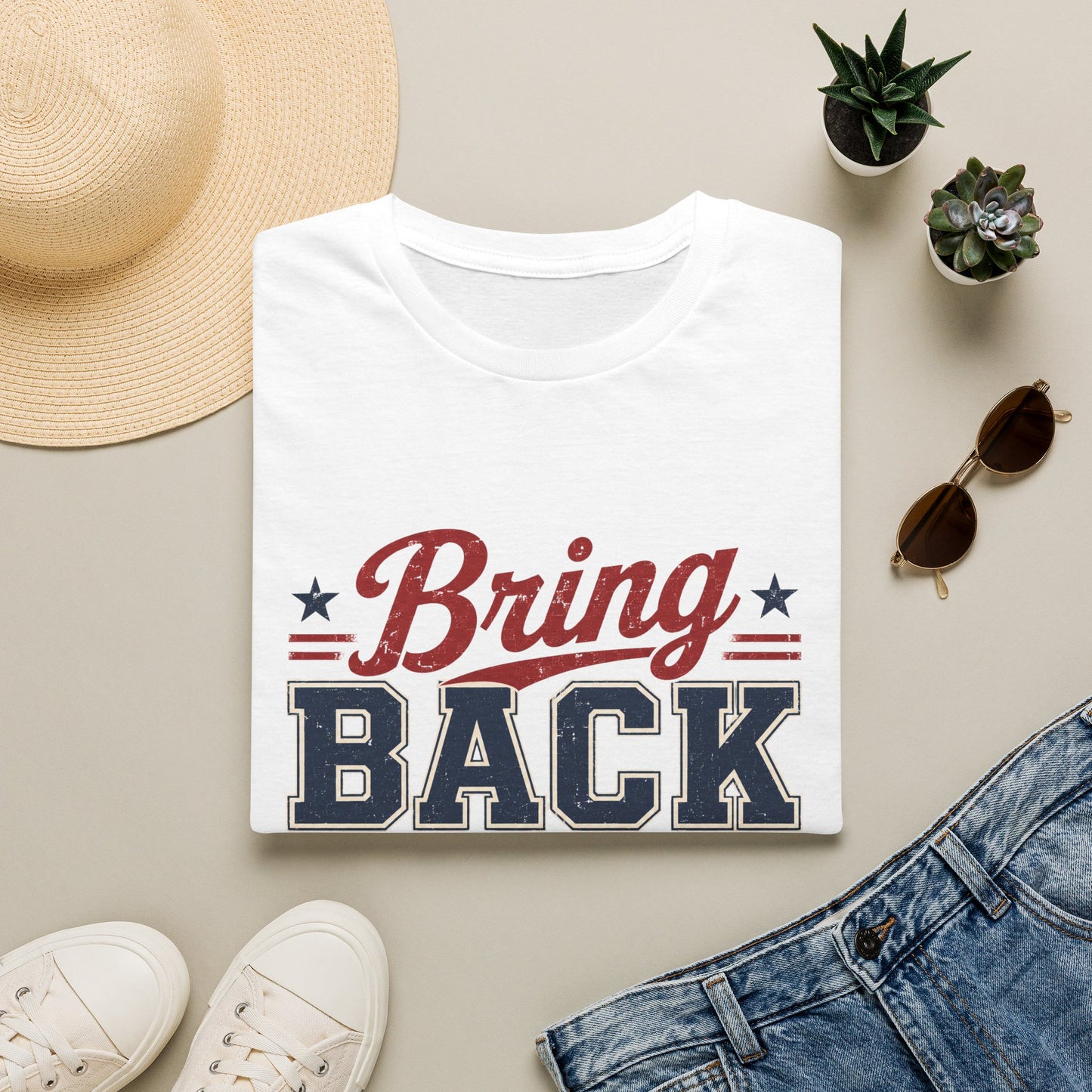 Bring Back The Chief T-Shirt — Vintage Patriotic Sports Tee