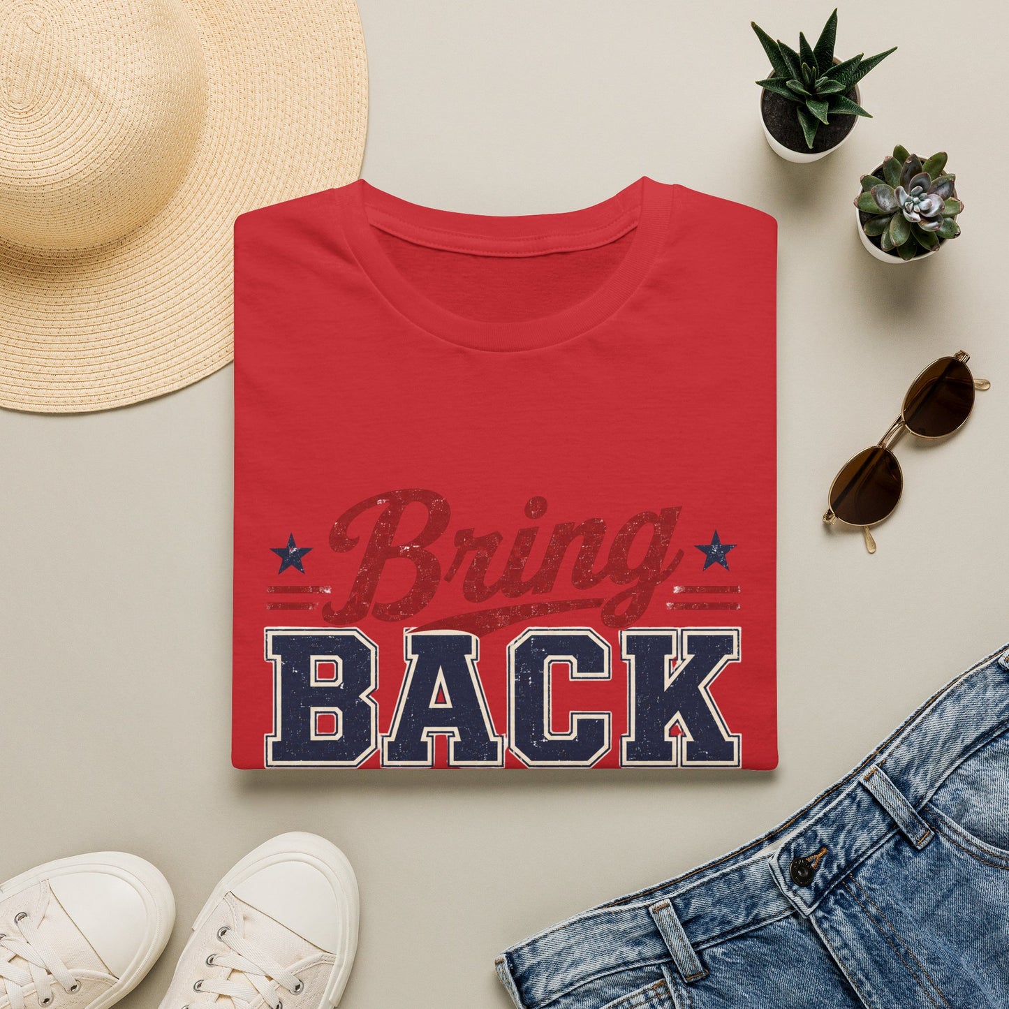 Bring Back The Chief T-Shirt — Vintage Patriotic Sports Tee
